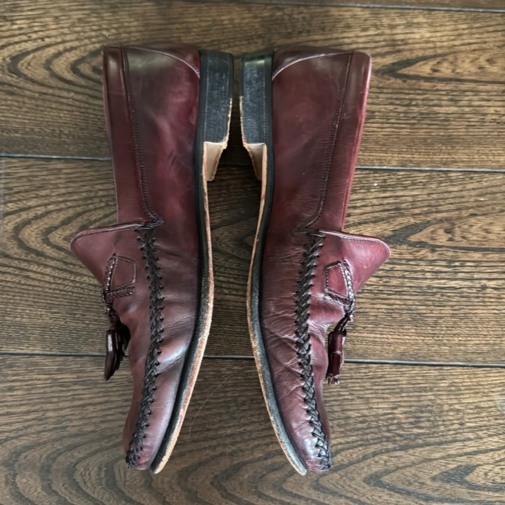 Johnston & Murphy Men’s Hayes Tassel Loafers‎ Cognac Size 9.5M